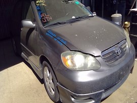 2008 TOYOTA COROLLA, GRAY, S, 1.8L, AT,   Z25054